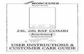 USER INSTRUCTIONS & CUSTOMER CARE GUIDE