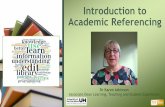 Introduction to Academic Referencing