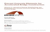 Precast Concrete Elements for Accelerated Bridge Construction