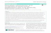 Extracellular overproduction of E7 oncoprotein of Iranian ...
