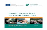 WORK-LIFE BALANCE ON CZECH MINISTRIES 2017 WORK-LIFE ...