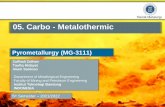 Teknik MetalurgiTeknik Metalurgi 05. Carbo - Metalothermic