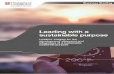 Leading with a sustainable purpose