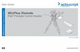 WinPlus Remote - Autoscript
