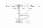 Idaho-Maryland Road / East Main Street Redevelopment Study