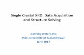 Single Crystal XRD: Data Acquisition and Structure Solving
