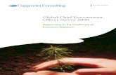 Global Chief Procurement Officer Survey 2009