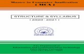 Master in Computer Application ( MCA )