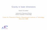 Gravity in lower dimensions - quark.itp.tuwien.ac.at