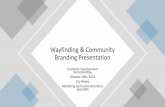 Community Branding and Wayfinding Final