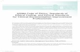 AHIMA Code of Ethics, Standards of Ethical Coding, and ...