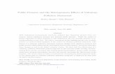 Public Pressure and the Heterogeneous E ects of Voluntary ...