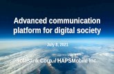 Advanced communication platform for digital society