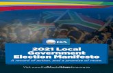 2021 Local Government Election Manifesto