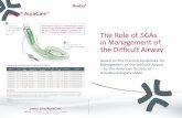 The Role of SGAs in Management of the Difficult Airway