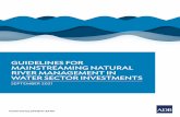 Guidelines for Mainstreaming Natural River Management in ...