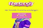 vip booth party packages - Home - Retro's, the ultimate ...