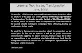Learning, Teaching and Transformation