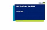SGX Analysts Day 2021