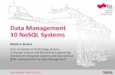 Data Management - 10 NoSQL Systems