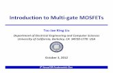 Introduction to Multi gate MOSFETs - People
