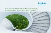 Law and National Biodiversity Strategies and Action Plans