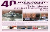 Tetu biogas project transforms lives