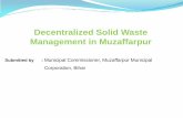 Decentralized Solid Waste Management in Muzaffarpur