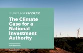 The Climate Case for a National Investment Authority
