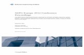 SEPG Europe 2012 Conference Proceedings