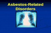 Asbestos-Related Disorders - DOL