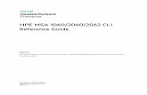 HPE MSA 1060/2060/2062 CLI Reference Guide