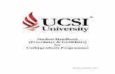 Student Handbook (Procedures ... - UCSI University