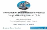 Promotion of Evidence Based Practice: Surgical Nursing ...