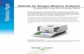 Methods for Halogen Moisture Analyzers Reference Paper