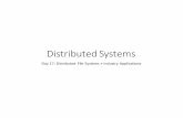 Distributed Systems - Brown University