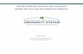 North Dakota University System 2018-19 Annual Enrollment ...
