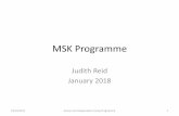 MSK Programme - knowledge.scot.nhs.uk