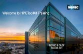 Welcome to HPCToolKit Training