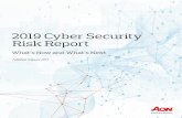 2019 Cyber Security Risk Report - Aon.com