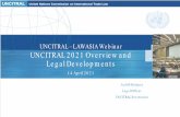 UNCITRAL –LAWASIA We b in a r UNCTIRAL 2021 Overveiw and ...