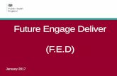 Future Engage Deliver (F.E.D) - NHS health check
