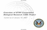 Overview of BTRP CBR Program