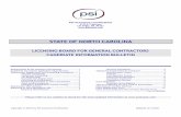 PSI licensure:certification