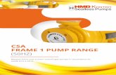 CSA FRAME 1 PUMP RANGE - HMD KONTRO