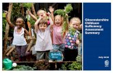 Gloucestershire Childcare Sufficiency Assessment Summary