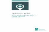 Indicator Library: Generalethodology Notes M