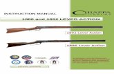 1886 and 1892 LEVER ACTION - Cimarron Firearms