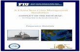 S. China Seas Crisis Management Simulation