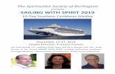 presents SAILING WITH SPIRIT 2019